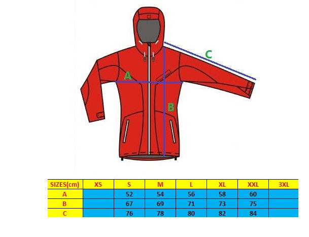 Mountaineering sport jacket