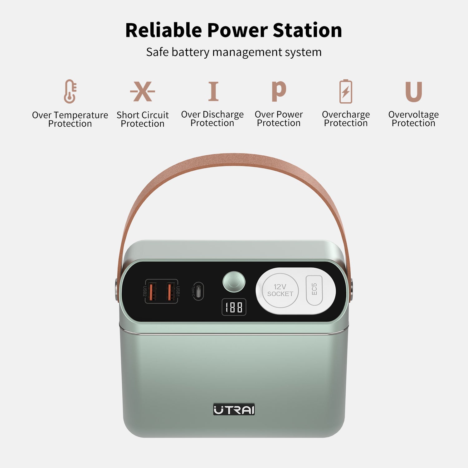 Portable Outdoor Portable Energy Storage Mobile Emergency Power